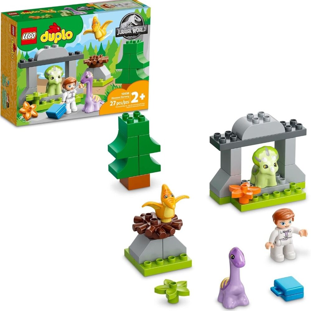 Lego DUPLO 10938 Jurassic World Dinosaur Nursery Brick Set New In Box